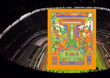 Así es el cartel oficial de la Ciudad de México para el Mundial 2026