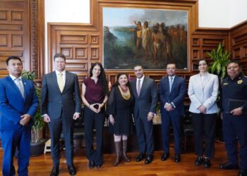 Clara Brugada y Omar García Harfuch definen plan de seguridad para el Mundial 2026 en CDMX