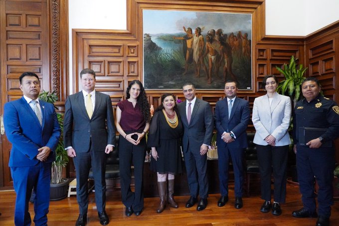 Clara Brugada y Omar García Harfuch definen plan de seguridad para el Mundial 2026 en CDMX