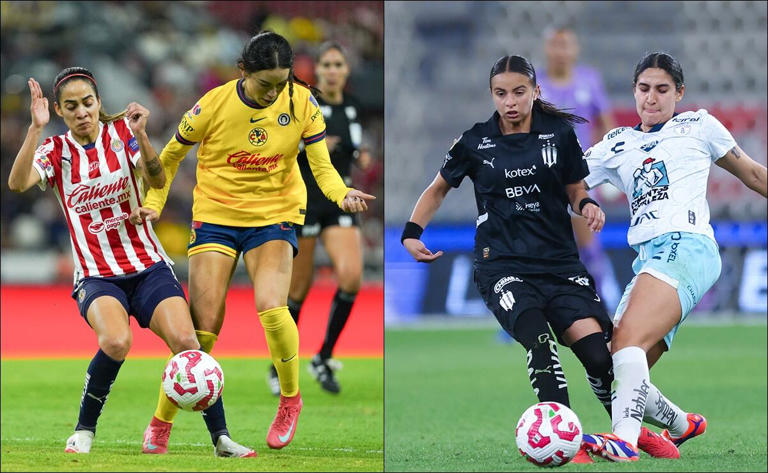 La Liga MX Femenil definió el calendario de semifinales del Clausura 2025, con América vs Chivas y Monterrey vs Pachuca 