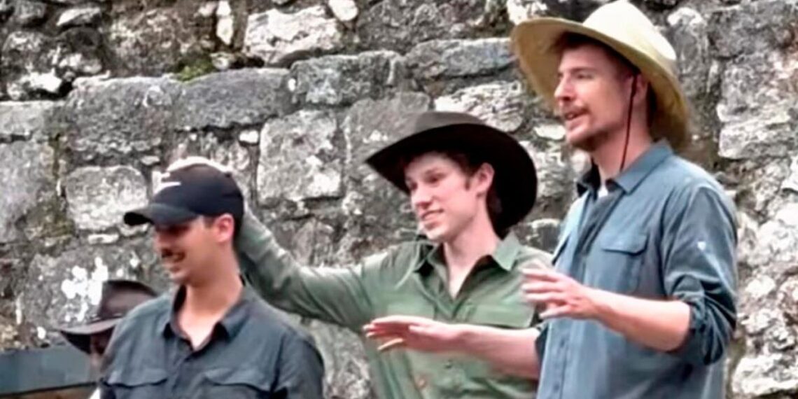 MrBeast graba video en la zona arqueológica de Calakmul