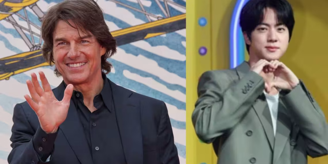 Tom Cruise graba episodio especial con Jin de BTS durante su visita a Corea del Sur