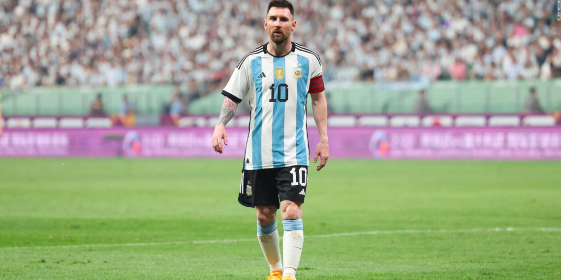 Lionel Messi muestra señales de tensión en Inter Miami