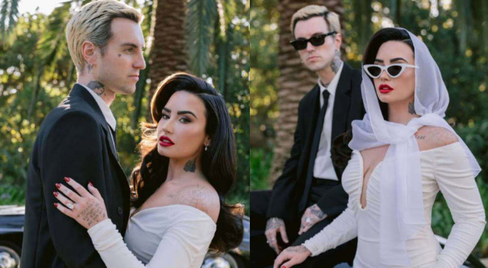 La cantante Demi Lovato contrajo matrimonio con Jordan "Jutes" Lutes en California. La artista lució un vestido de novia diseñado por Vivienne Westwood, del que habló en exclusiva con Vogue.