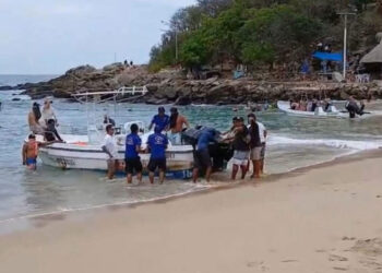 Hallan el cuerpo de turista canadiense desaparecido en Zicatela