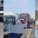 Ocho vehículos colisionan en la carretera Salamanca-Celaya