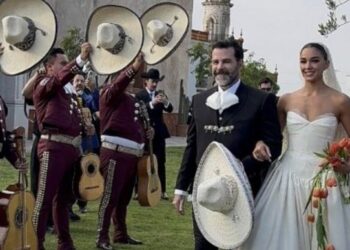 Ale Capetillo y Nader Shoueiry celebran emotiva boda religiosa en México