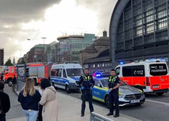 Ataque con cuchillo en estación de Hamburgo deja 12 heridos; autora fue detenida