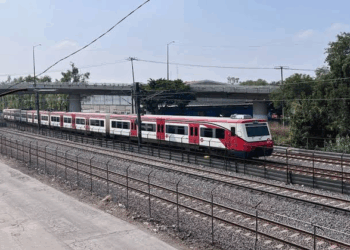 Restablecen servicio parcial del Tren Suburbano tras accidente en estación Lechería