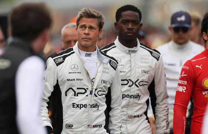 Checo Pérez participa en película de F1 con Brad Pitt y pilotos reales