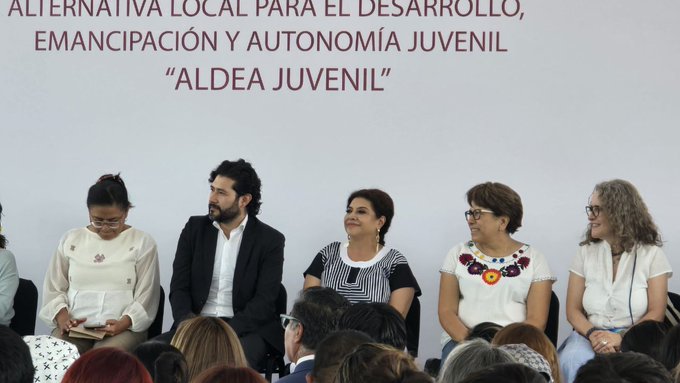 Lanzan programa “Aldea juvenil” para apoyar a jóvenes en la CDMX
