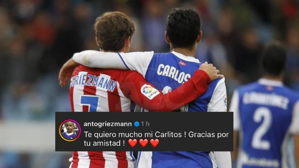 Tras el anuncio del retiro de Carlos Vela, Antoine Griezmann expresó su afecto y agradecimiento hacia su ex compañero en la Real Sociedad con un emotivo mensaje.