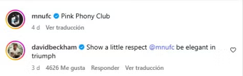 David Beckham respondió en redes sociales a una burla de Minnesota United tras la goleada 4-1 al Inter Miami. El inglés exigió respeto y desató un debate entre los aficionados.