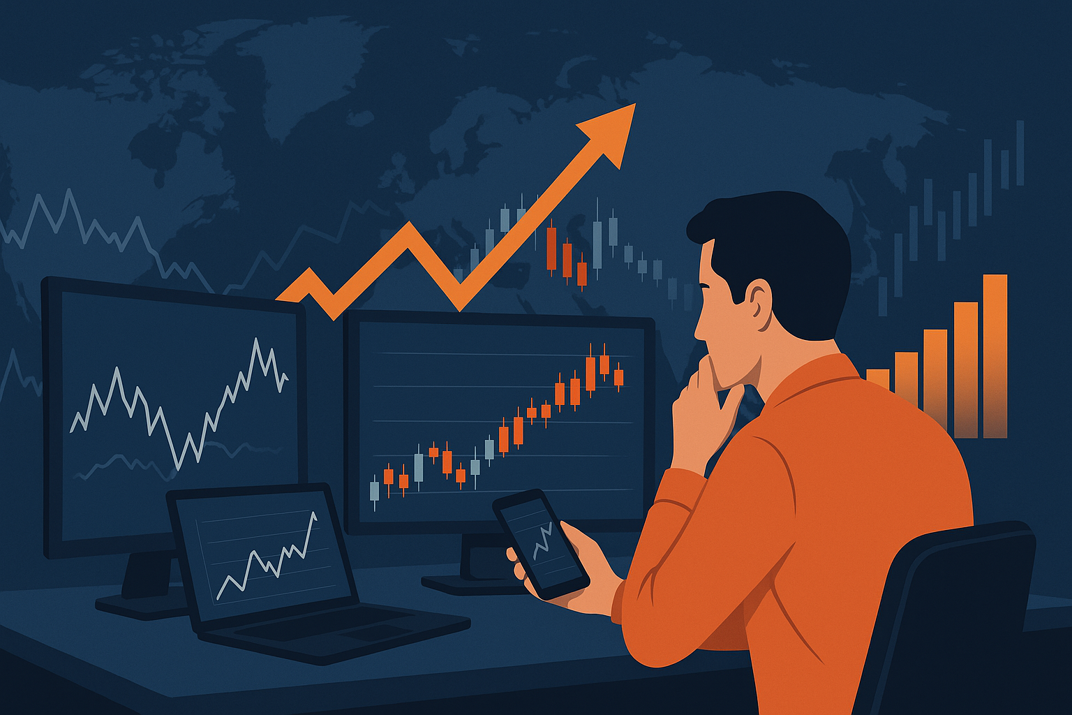 Entre la incertidumbre y la oportunidad: El arte del trading en mercados volátiles