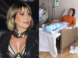 La cantante Alejandra Guzmán explicó en redes sociales que fue operada de un quiste sinovial y aseguró estar recuperada
