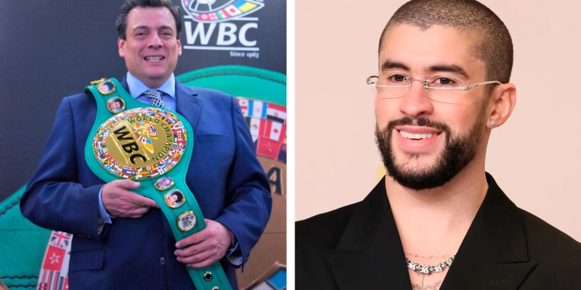 Bad Bunny reta al ganador entre Canelo y Crawford