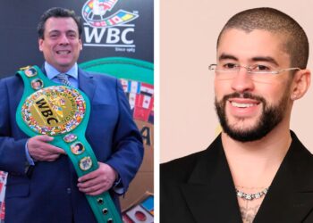 Bad Bunny reta al ganador entre Canelo y Crawford
