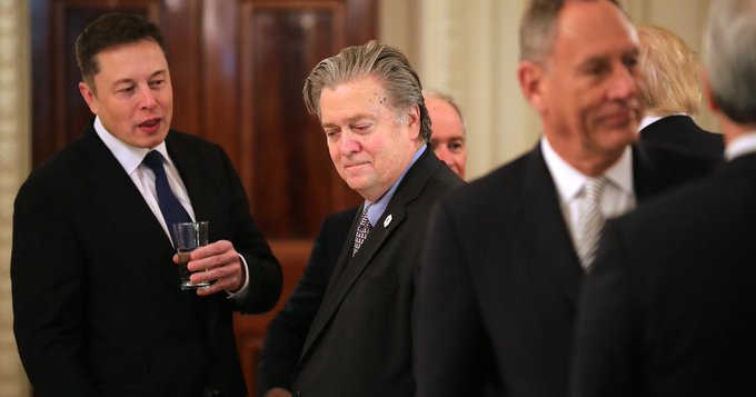 Steve Bannon exige investigar y deportar a Elon Musk por presunto estatus migratorio ilegal