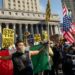 Los Ángeles, Nueva York y Chicago protestan por redadas migratorias y uso del Ejército