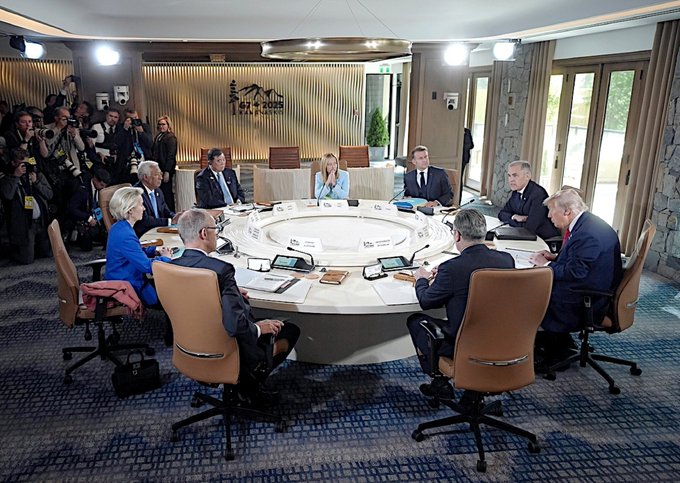 G7 intenta contener crisis en Medio Oriente; Trump insiste en comercio y negociaciones