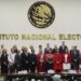 Nuevas ministras y ministros de la SCJN reciben constancia del INE