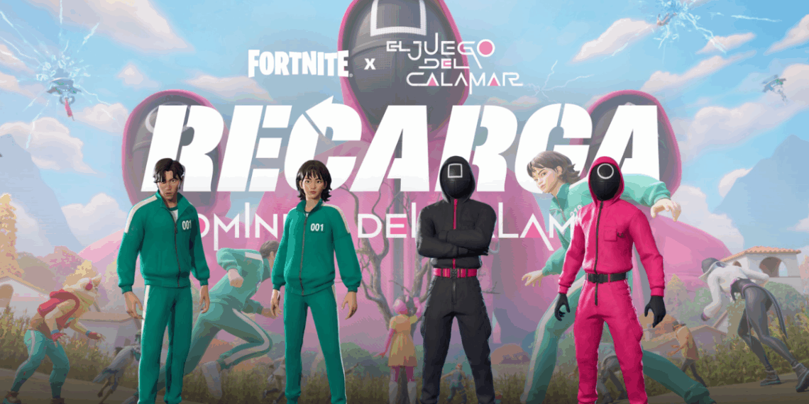 Fortnite se une a El Juego del Calamar con contenido especial