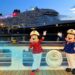 Hombre se arroja al mar desde un crucero de Disney para salvar a su hija