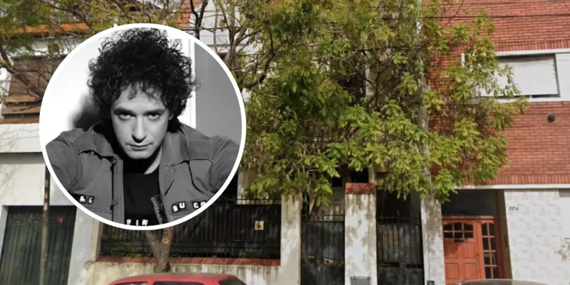 Restos humanos enterrados en la antigua casa de Gustavo Cerati