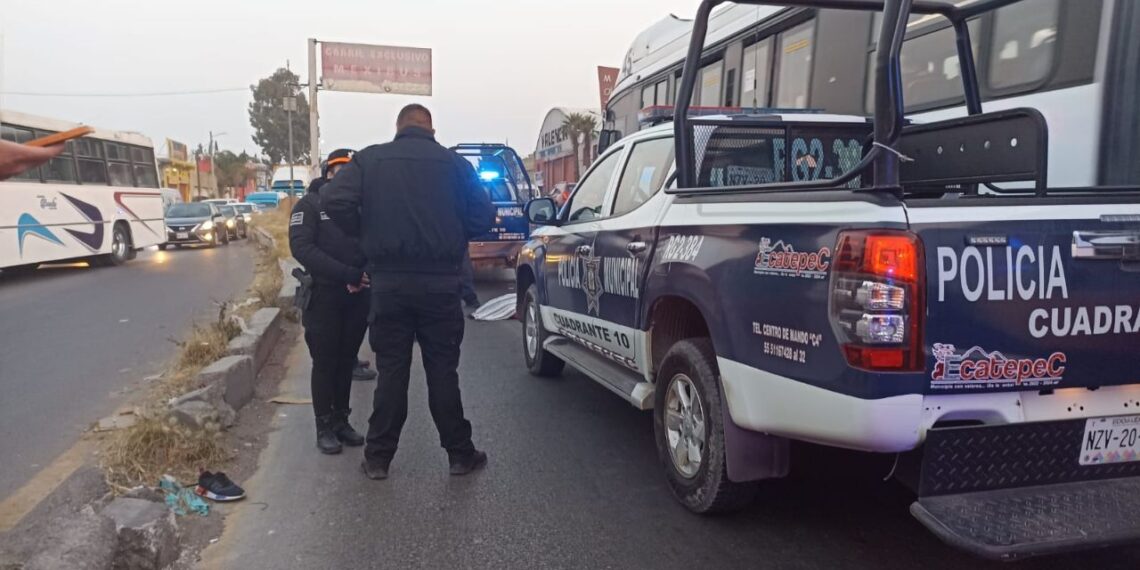 Adolescente pierde la vida tras ser atropellado en carril del Mexibús en Ecatepec