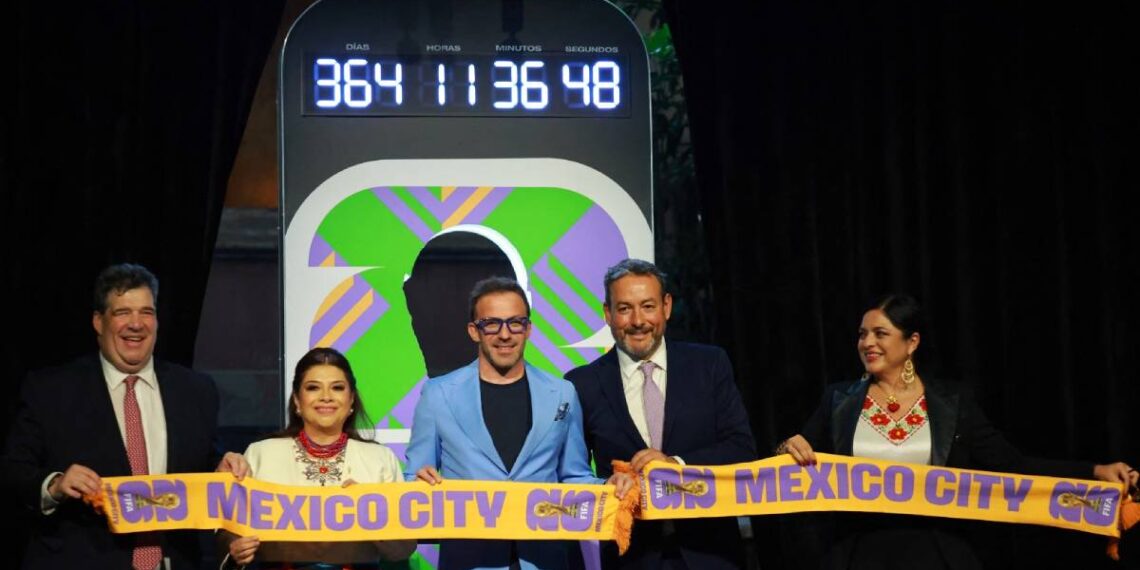 El reloj del Mundial 2026 en CDMX genera crítica