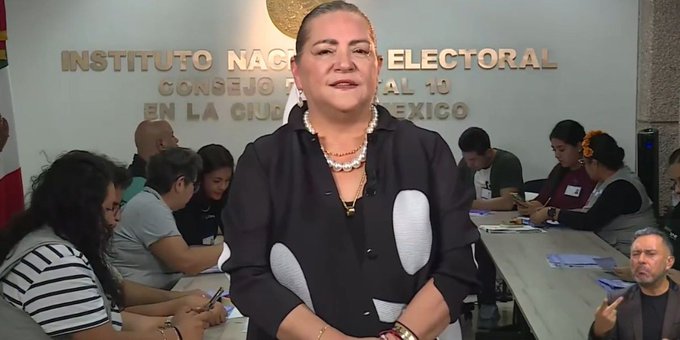 INE reporta baja participación en elección judicial: entre 12.57% y 13.32%