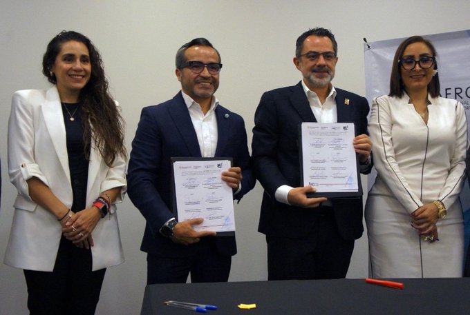 Profeco y Canaero firman convenio para garantizar información clara en vuelos