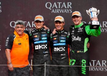 Lando Norris gana en casa tras sanción a Piastri en un caótico GP de Gran Bretaña