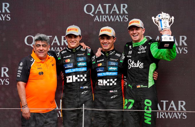 Lando Norris gana en casa tras sanción a Piastri en un caótico GP de Gran Bretaña