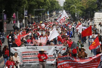 Marchas en CDMX: CNTE protestará el jueves y colectivos antigentrificación saldrán el domingo