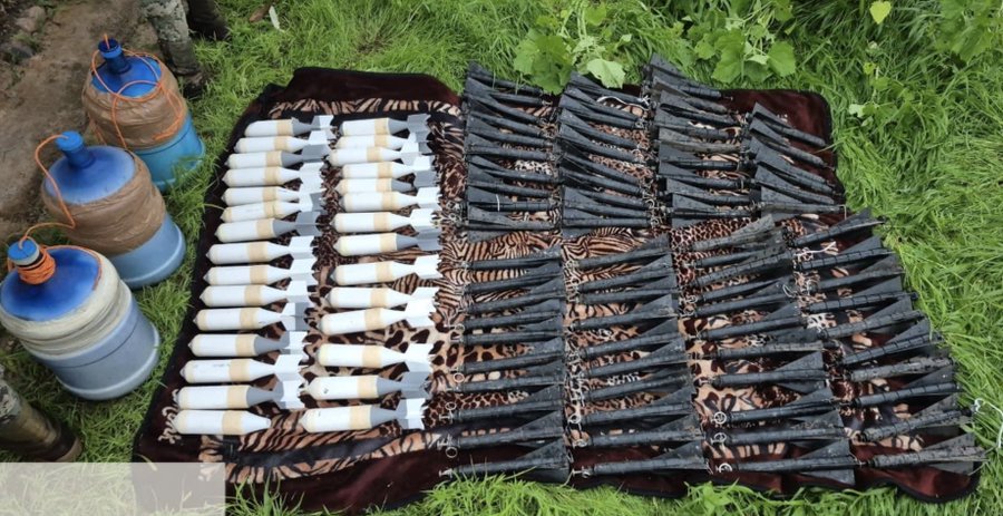 Aseguran explosivos, armas y drogas en operativo naval en Sinaloa