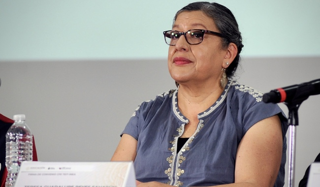 Gobernación anuncia salida de Teresa Reyes de la CNB y busca relevo