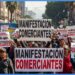 Comerciantes colapsan calles de CDMX en protesta contra programas de gobierno