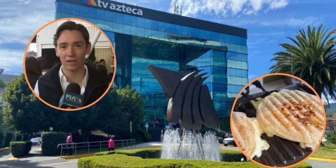 Cristóbal Salinas Medina lanza negocio de alimentos dentro de TV Azteca