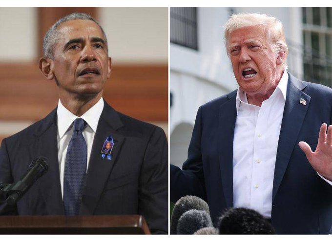 Trump acusa a Obama de conspiración; expresidente responde y niega señalamientos