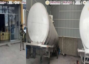Hallan 39 mil litros de gasolina ilegal en inmueble de Guanajuato