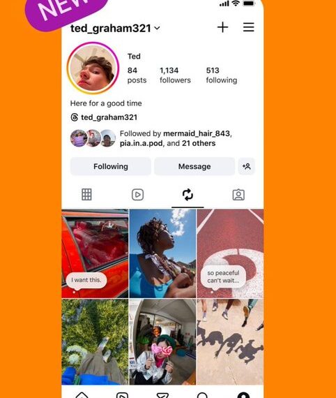 Instagram ya permite repostear fotos y videos de cuentas públicas