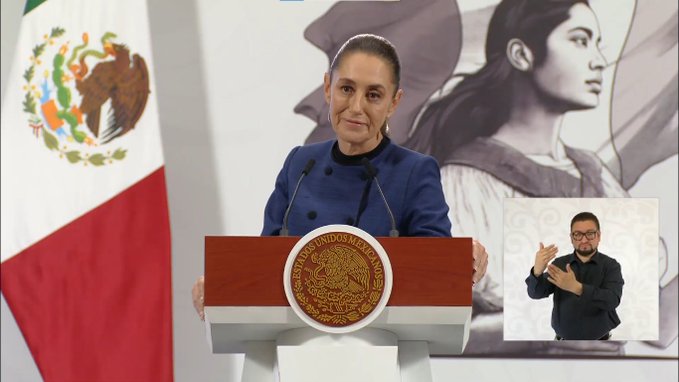 Sheinbaum detalla avances tecnológicos, seguridad y economía en su conferencia matutina