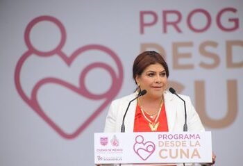 Clara Brugada suma 19 mil beneficiarios al programa “Desde la Cuna” en la CDMX