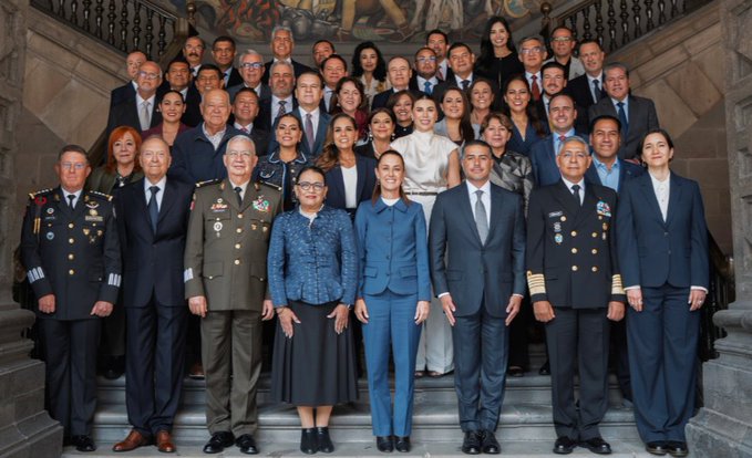 Sheinbaum pide a gobernadores aplicar estrategia de seguridad en cada estado