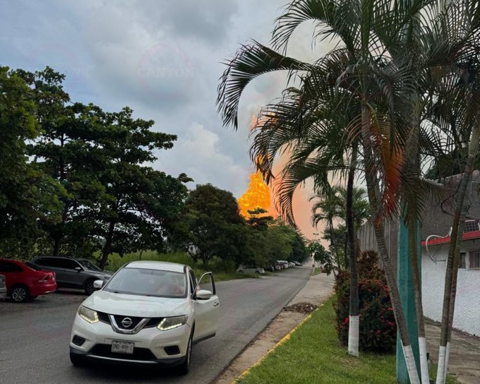 Explosión frente al Complejo Cactus en Chiapas causa alarma, sin víctimas reportadas