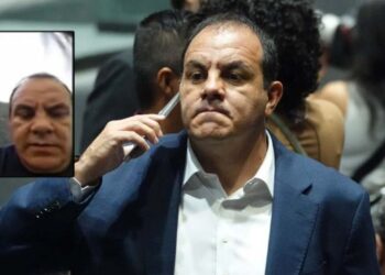 Cuauhtémoc Blanco aparece jugando pádel en plena sesión del Congreso