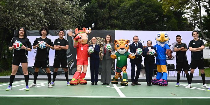 México abrirá el Mundial 2026 en el Estadio Azteca; Sheinbaum presenta el “Mundialito Social”