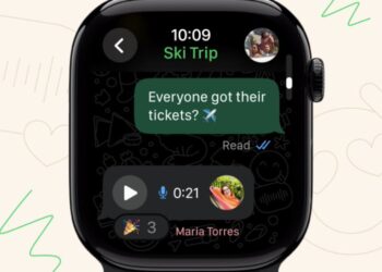 WhatsApp lanza su app oficial para Apple Watch con respuestas y audios integrados