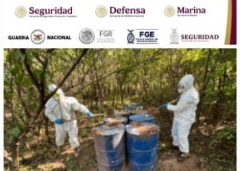 Aseguran químicos y explosivos en operativos contra laboratorios clandestinos en Sinaloa